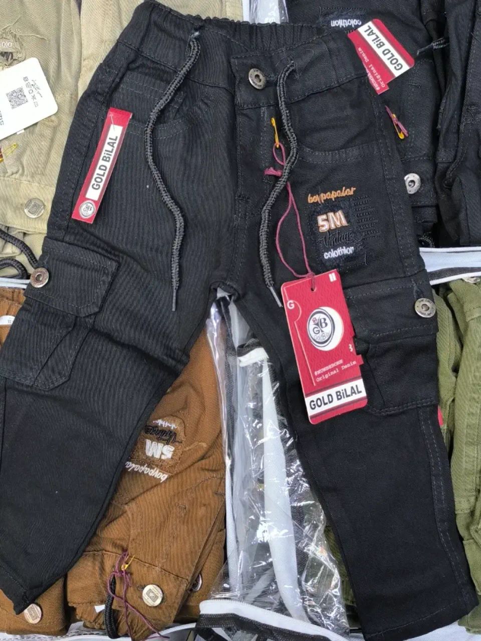 بنطلون ولادي كتان ليكرا مارنز 🫰