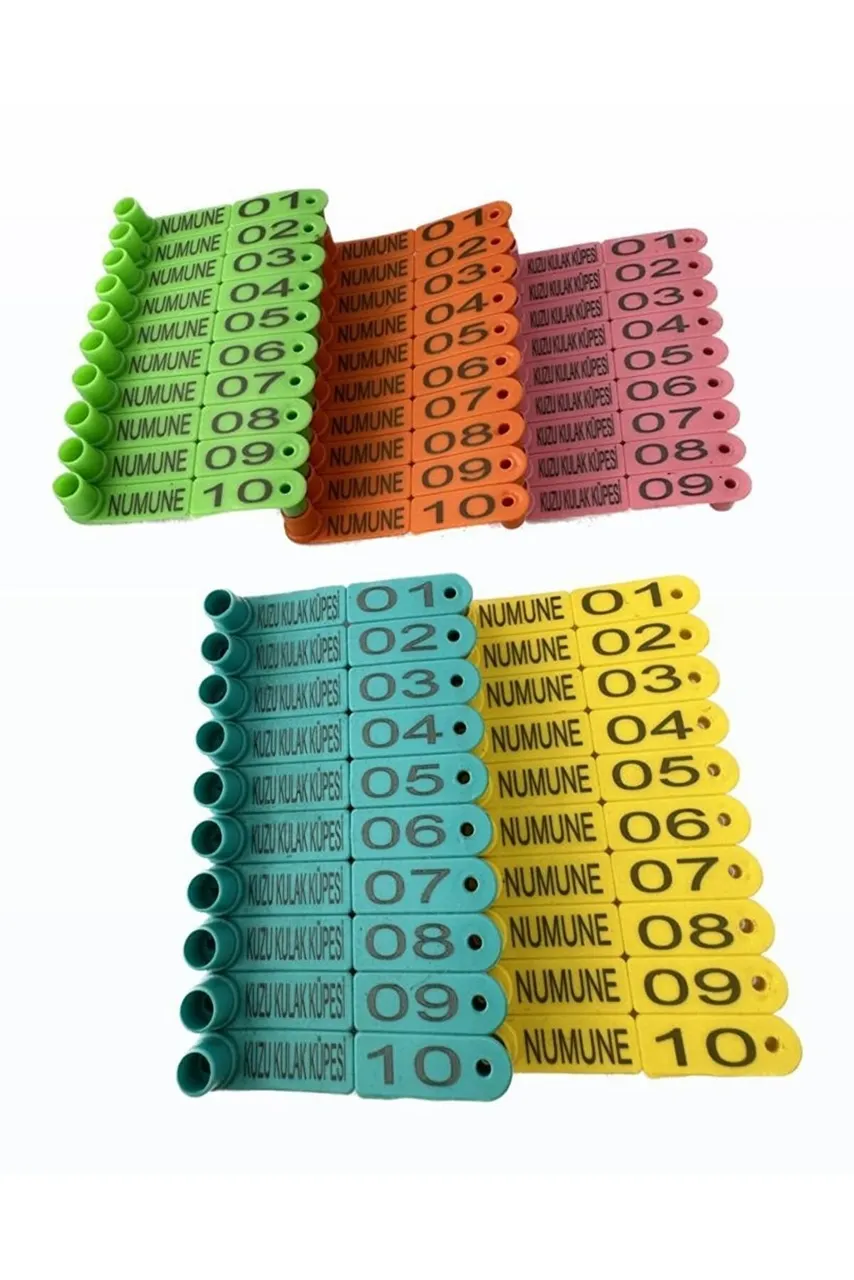 ارقام بطاقات الاذن اصبع للاغنام 