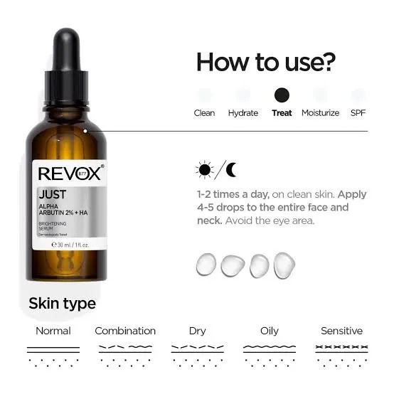 Revox alpha arbutin serum 2%+HA