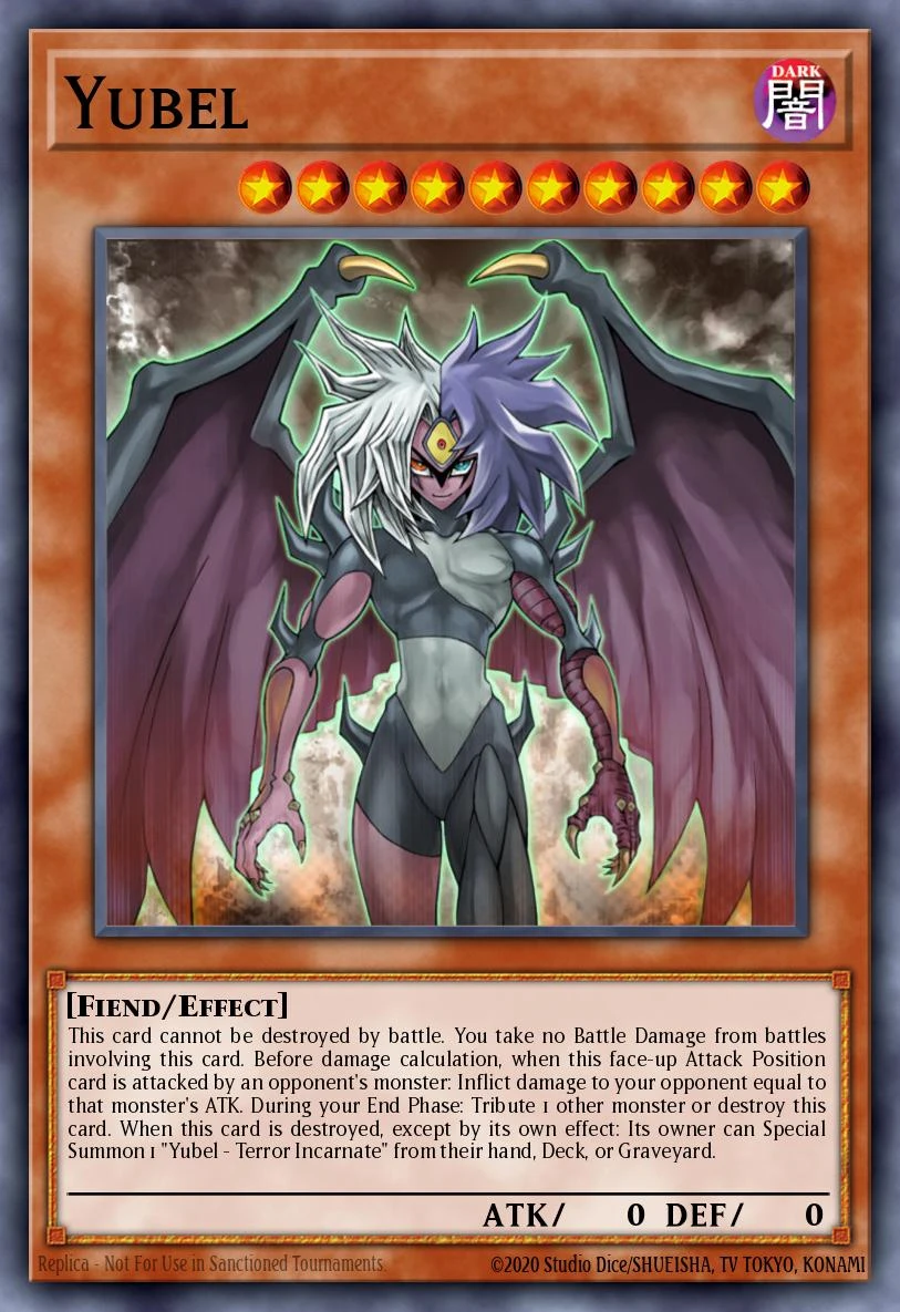 Yubel - PTDN-EN006 - Super Rare - 1st Edition