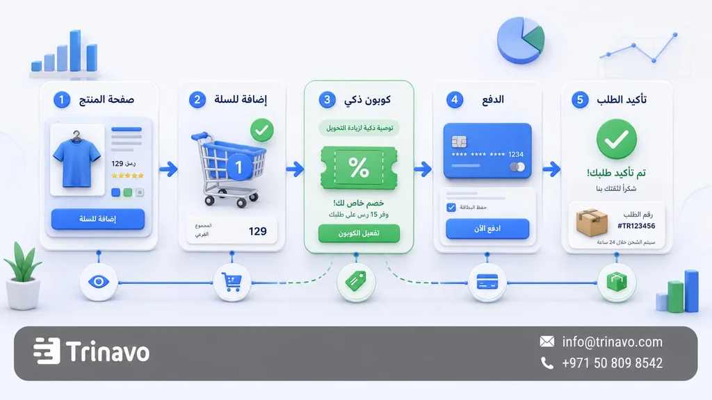 كيف تستخدم الكوبونات داخل القمع البيعي؟