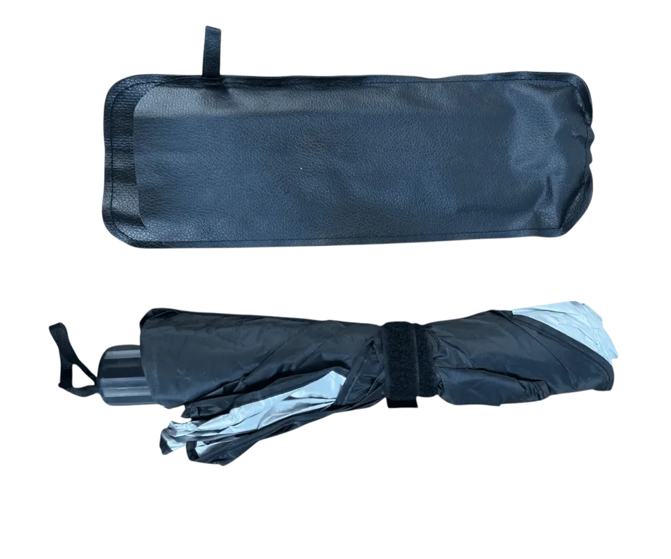 Foldable car umbrella