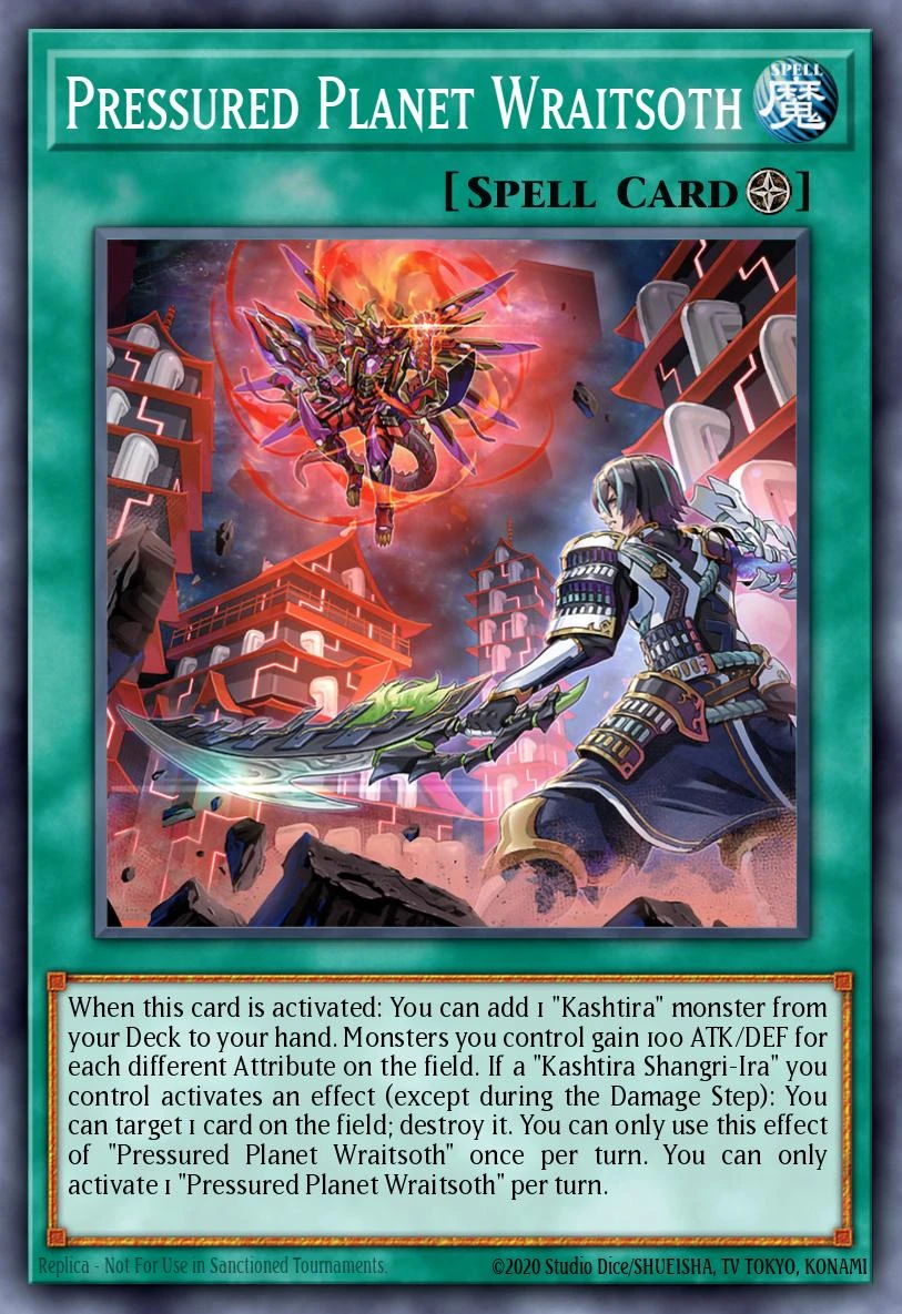 Pressured Planet Wraitsoth - PHHY-EN059 - Secret Rare - 1st Edition