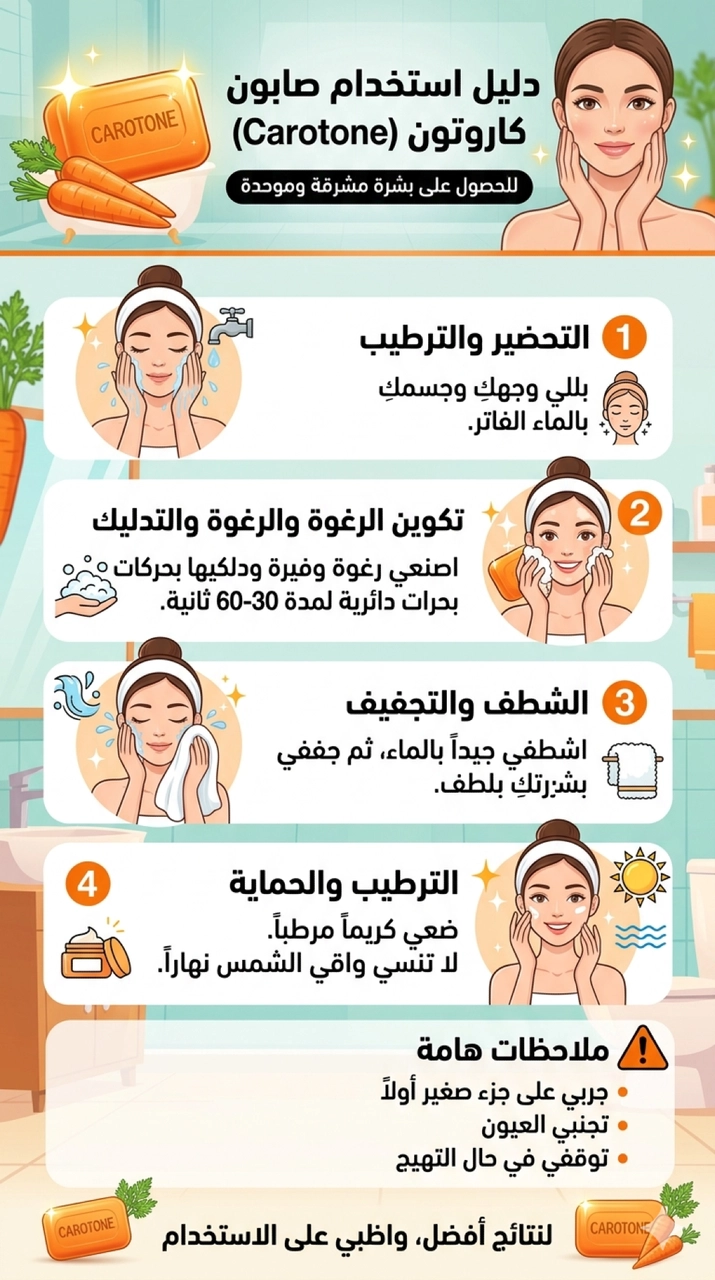 صابون كاروتون الافريقي