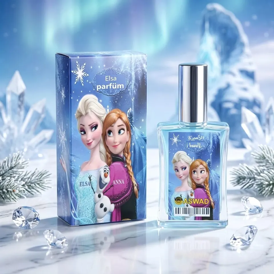 عطر الأميرة إلسا وآنا اللطيف ❄️💙