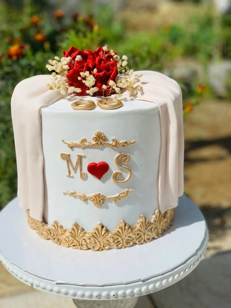 gâteau de fiançailles