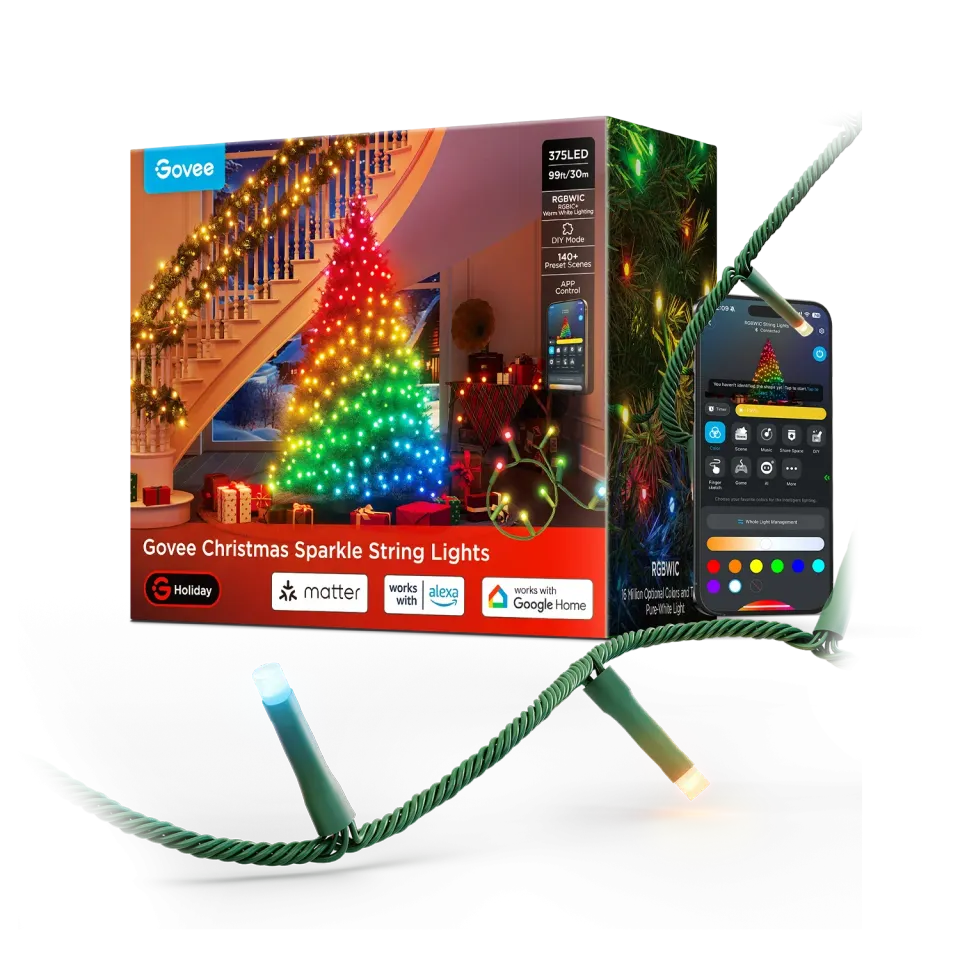 Govee Christmas Sparkle String Lights