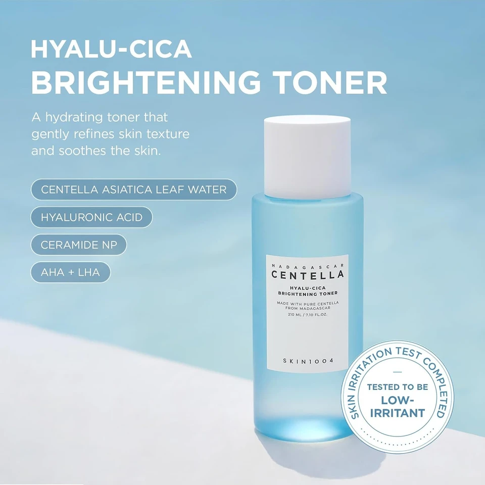 Skin1004 Madagascar Centella Hyalu-Cica Brightening Toner 210 ml