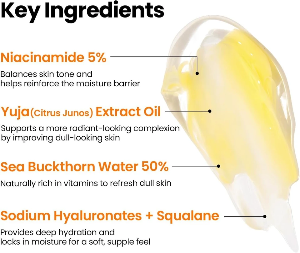 K-SECRET SEOUL 1988 Niacinamide Capsule Cream – Hydrating Face Moisturizer with 5% Niacinamide and Yuja | Vitamin C Capsule Cream for Dark Spots, Uneven Skin Tone | Korean Skincare, 50ml