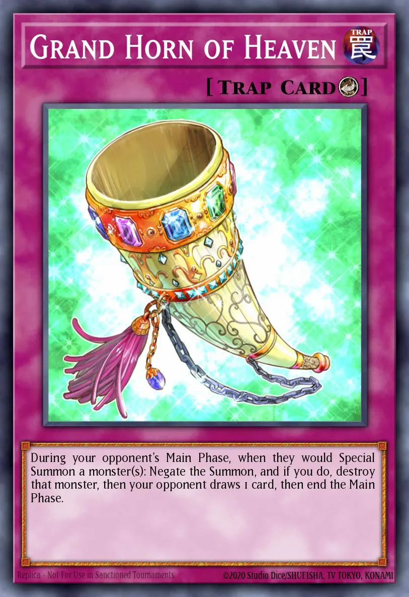 Grand Horn of Heaven - SR04-EN037 -Common - 1st Edition