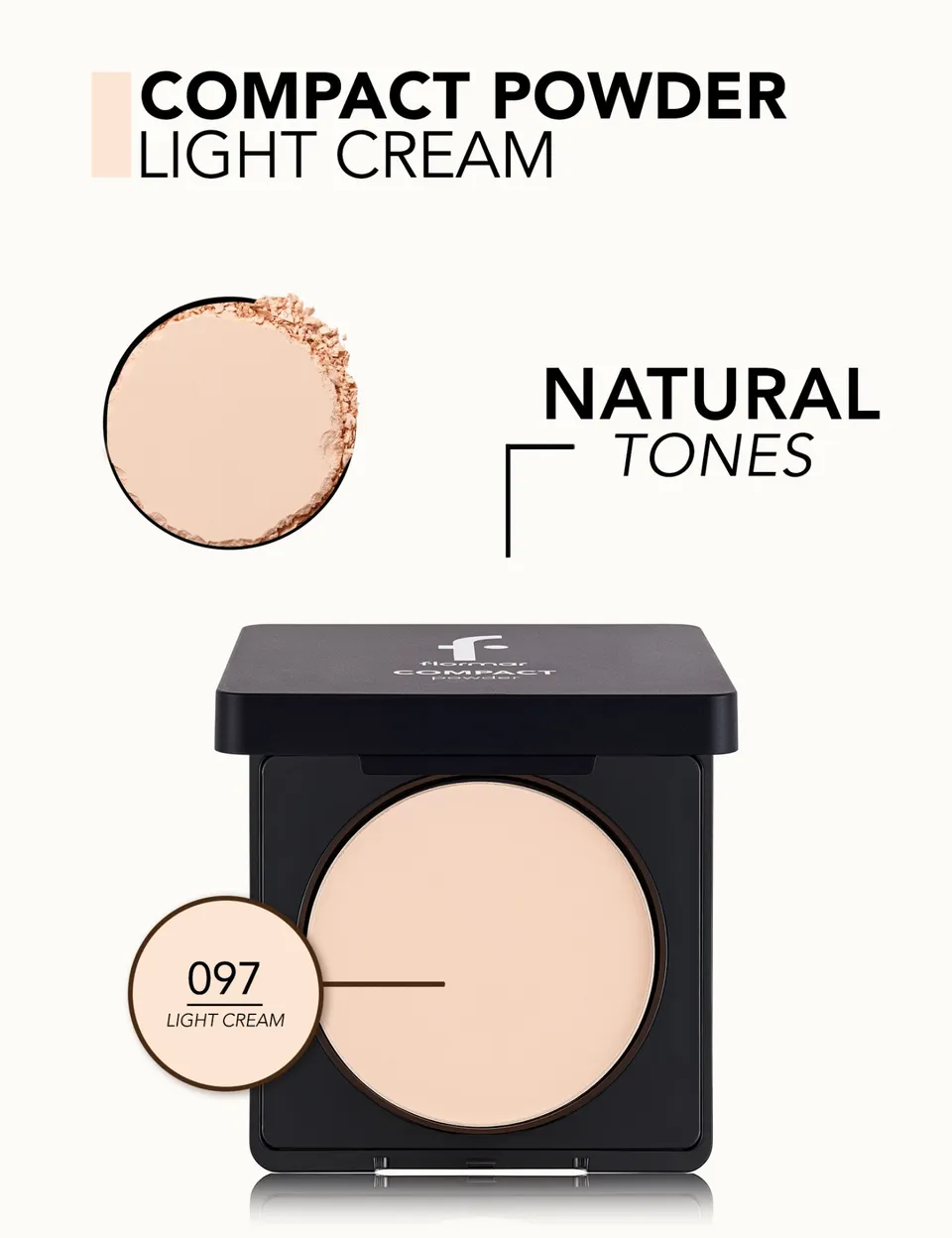 فلورمار كومباكت باودر light cream