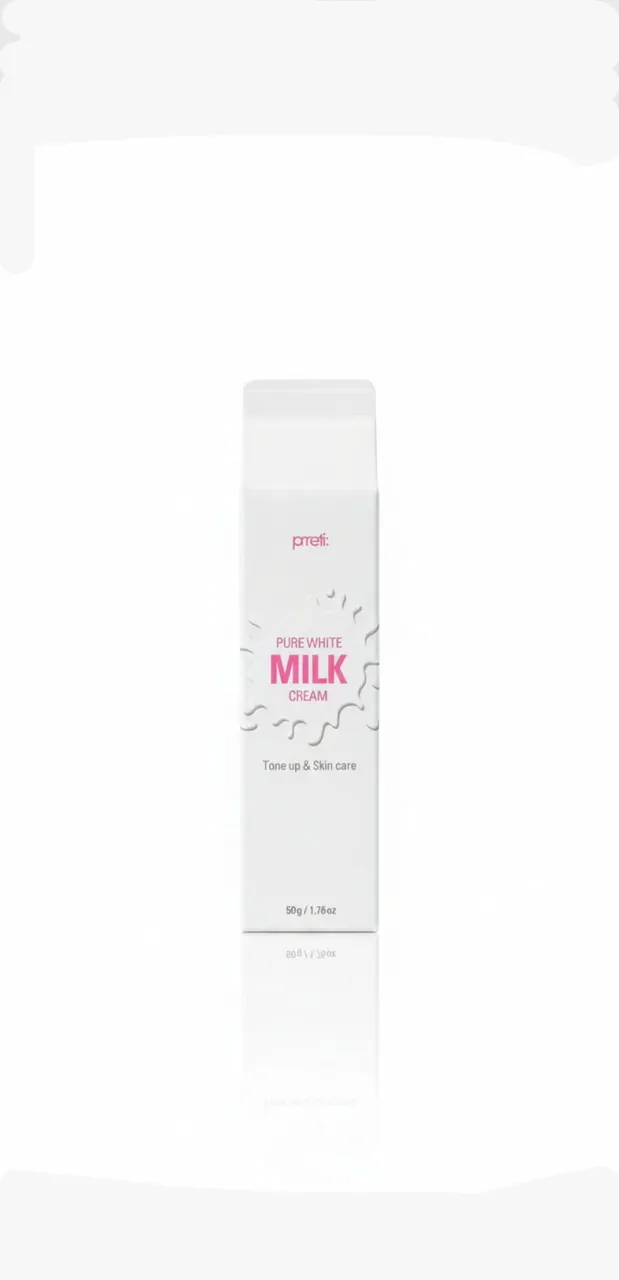 كريم تفتيح فوري وترطيب  Prreti Pure White Milk Cream