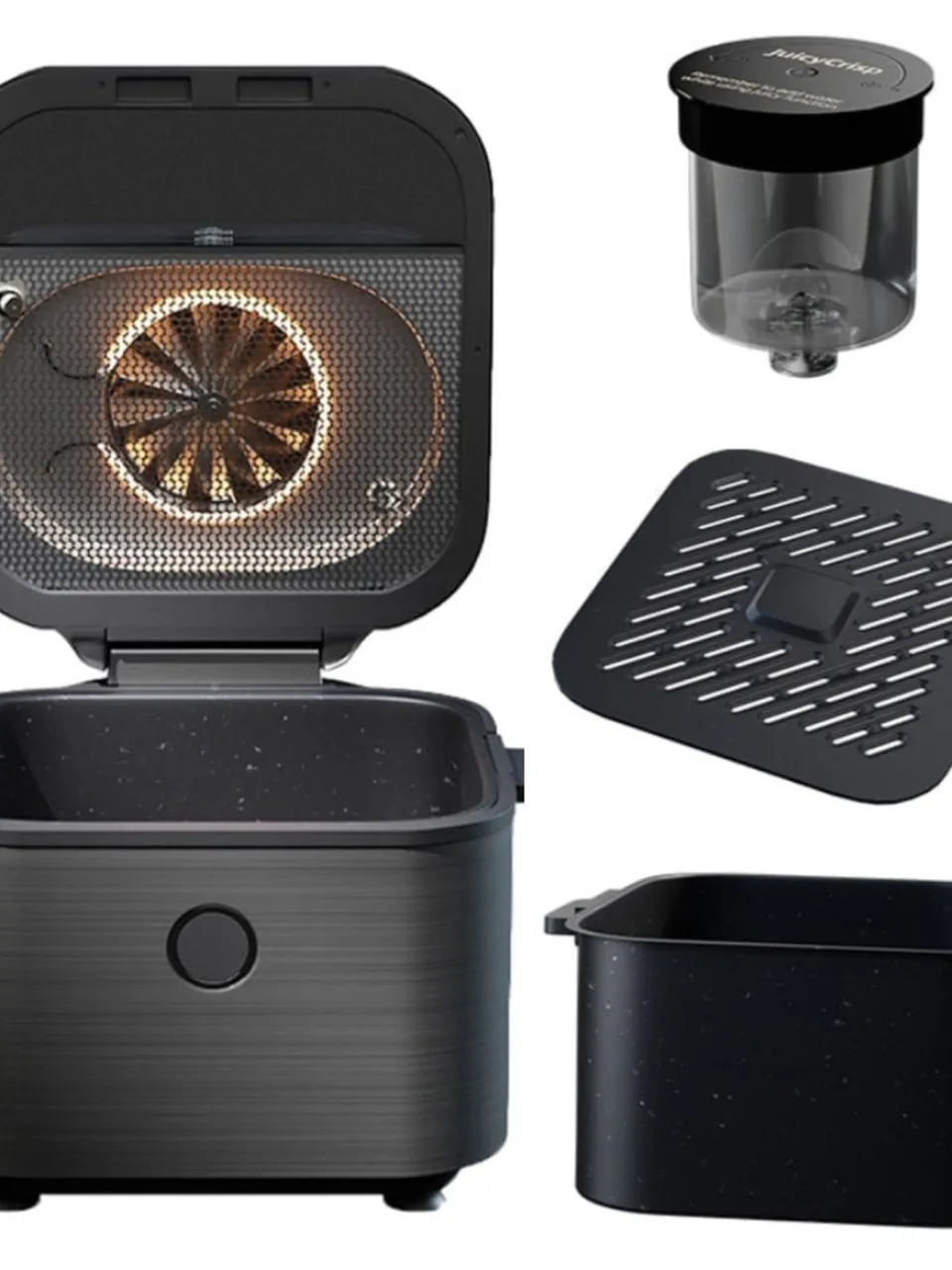 قلاية هوائية 8 لتر ماركة evvoli