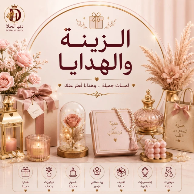 زينة وهدايا 