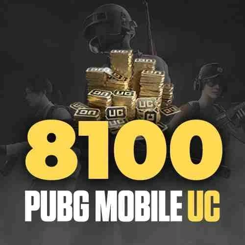 PUBG Mobile 8100 UC GLOBAL