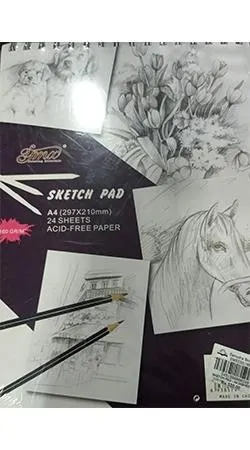 بيانيو دفتر للرسم A4