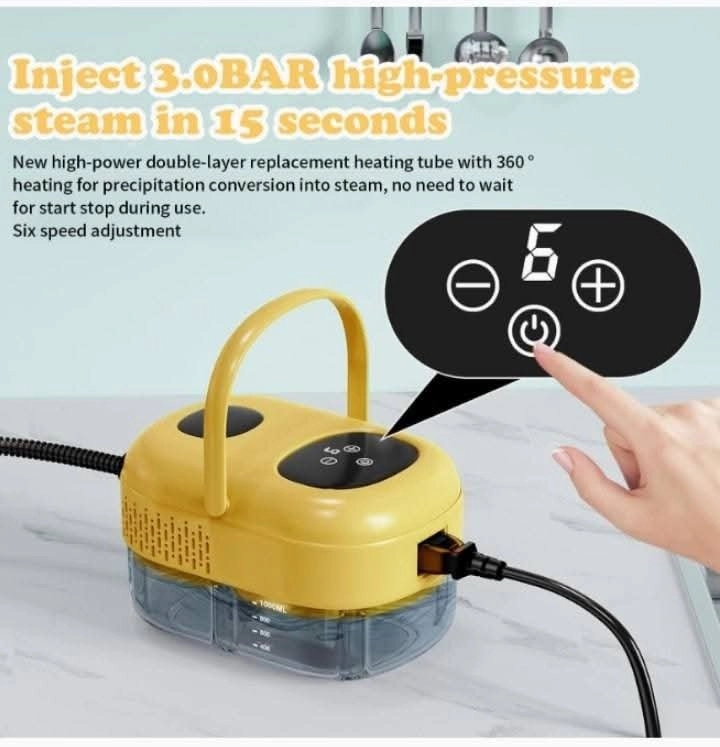 جهاز التنظيف بالبخار المحمول من دينكس (Denx Steam Cleaner - Model DX2915)