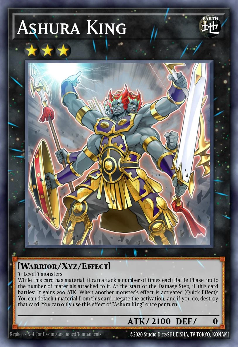 Ashura King - POTE-EN048 - Secret Rare - 1st Edition