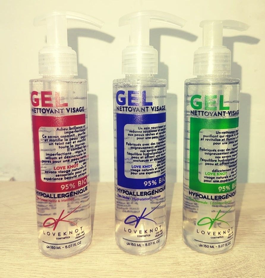 جل تنظيف وجه بشرة جافة