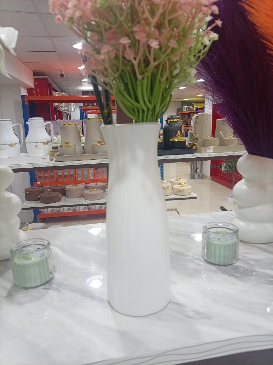 اناء زهور بلاستيك