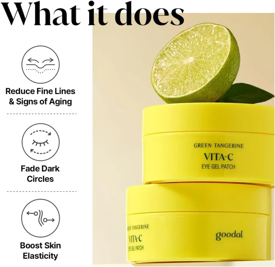 GOODAL GREEN TANGERINE VITA C EYE GEL PATCH