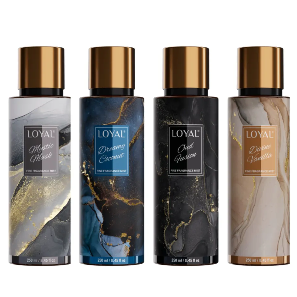 لويال المجموعة الذهبية من معطرات الجسم