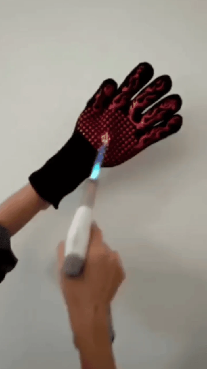 heat-resistant gloves