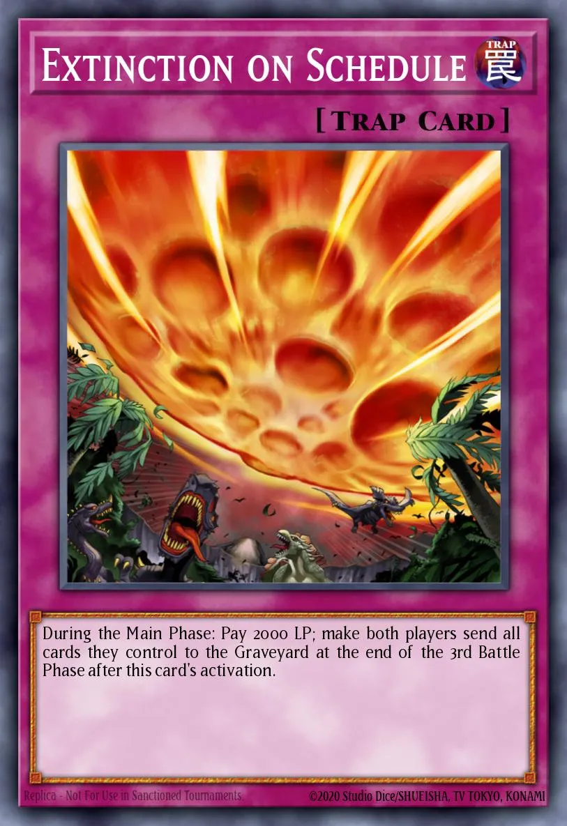 Extinction on Schedule - SR04-EN033 -Common - 1st Edition