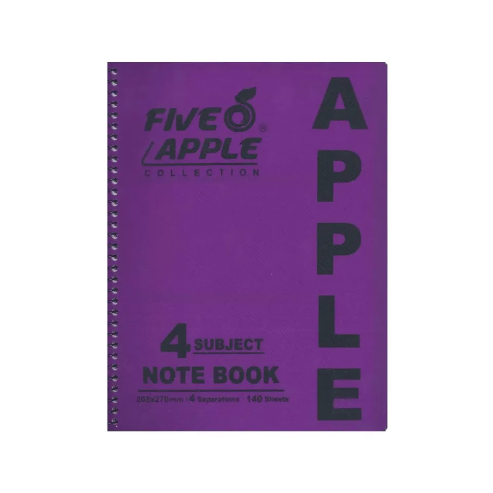  دفتر محاضرات 4 مواضيع  A4