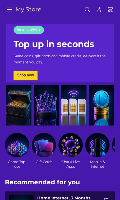 Fawri - Gaming store template