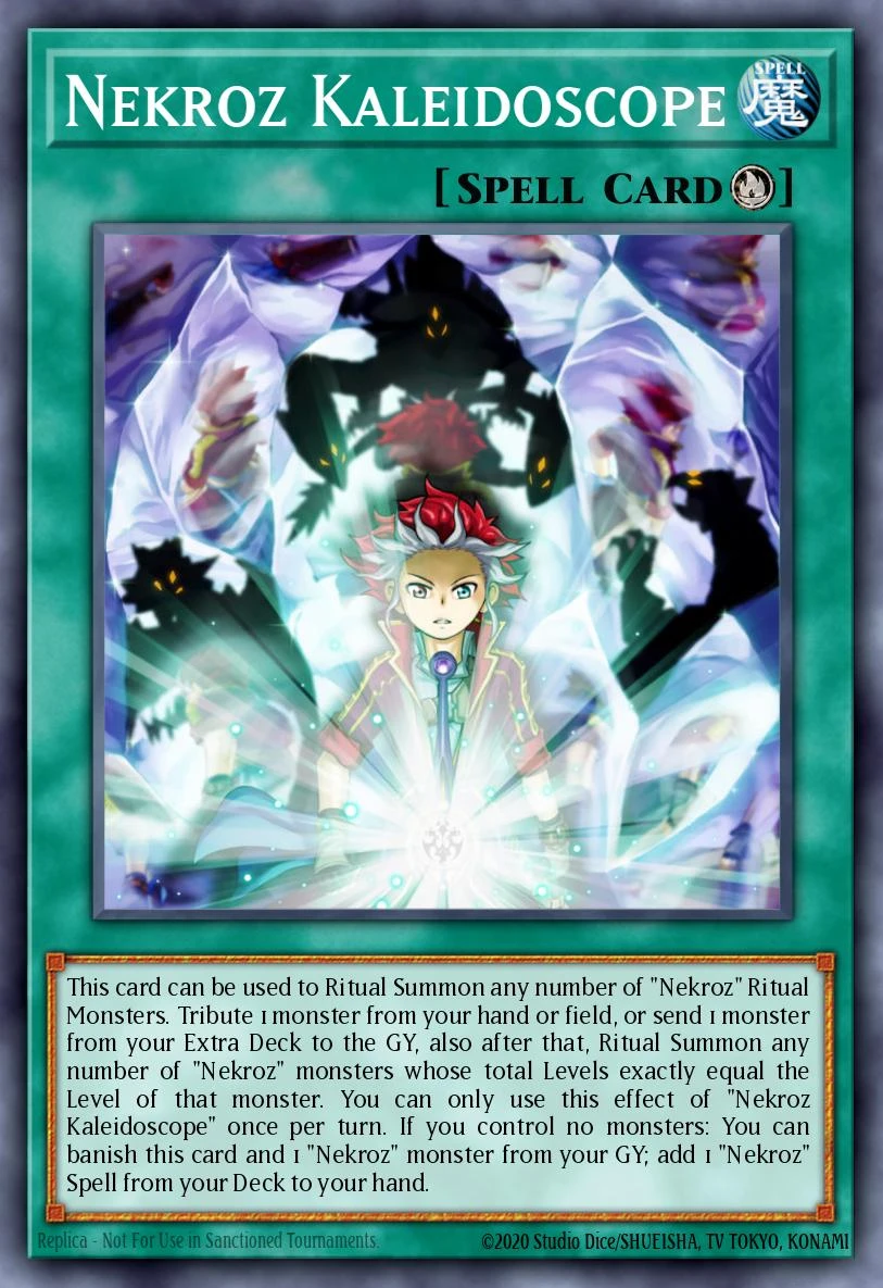 Nekroz Kaleidoscope - THSF-EN021 - Secret Rare - Unlimited