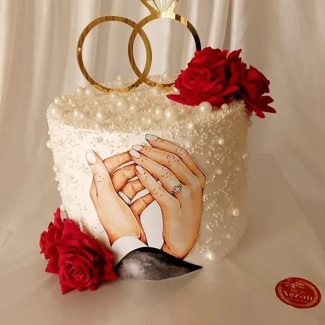 gâteau de fiançailles 💍