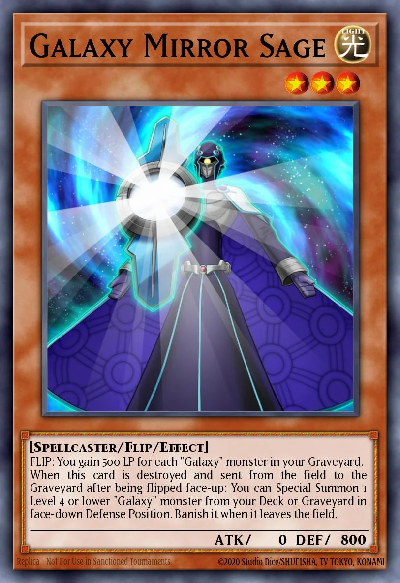 Galaxy Mirror Sage - PRIO-EN002 - Common - 1st Edition