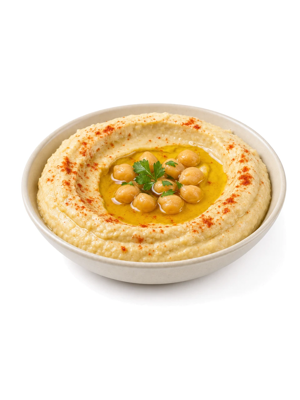 حمص بالطحينة