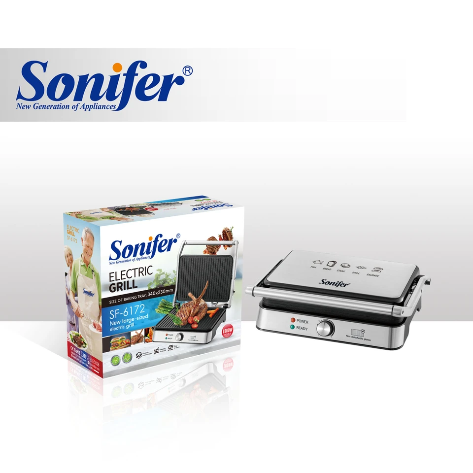 شواية كهربائية من Sonifer موديل SF-6172
