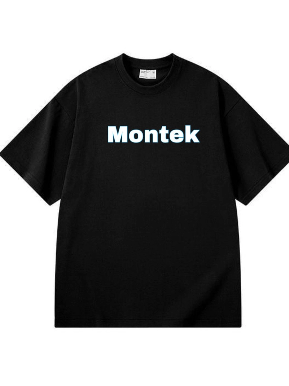 One in 1 star black oversized fit