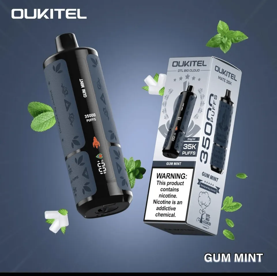 OUKITEL – نكهة علج نعناع | 35,000 Puff