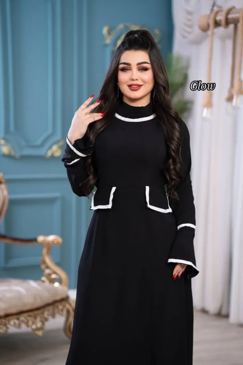 فستان اسود 
