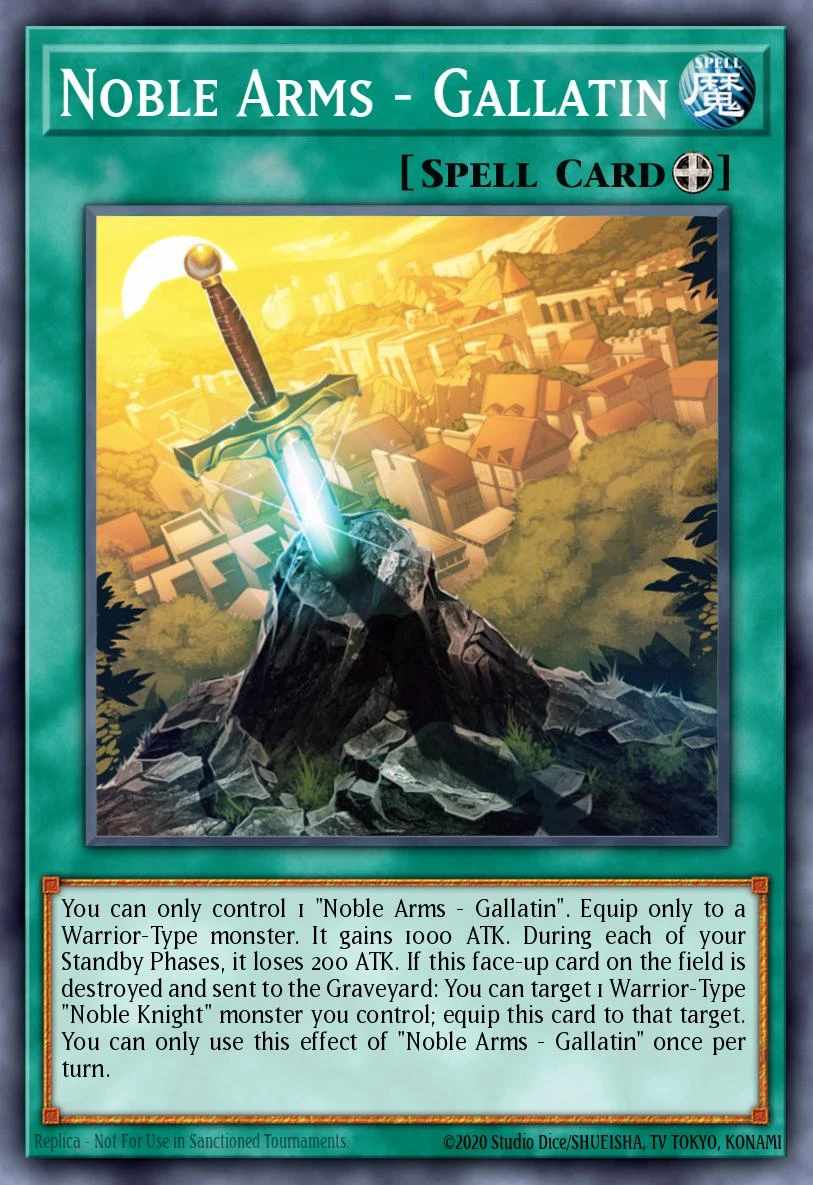 Noble Arms - Gallatin - AP03-EN008 - Super Rare - Unlimited