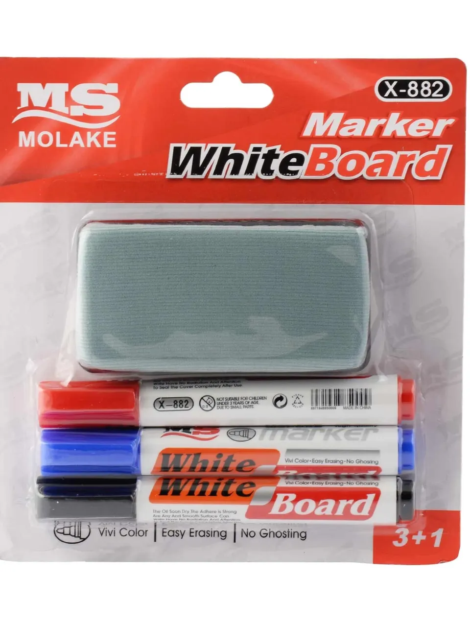 أقلام وايت بورد مع ممحاة 