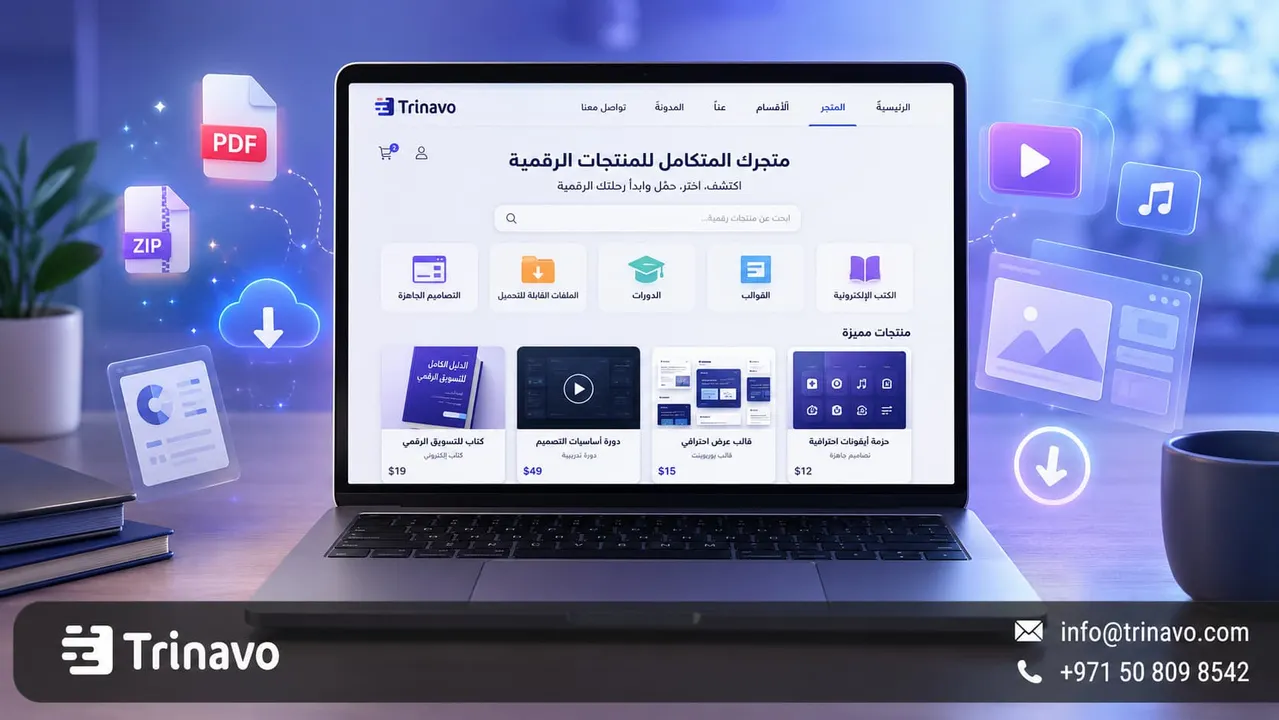 كيف تبيع المنتجات الرقمية وتبني دخلاً سلبياً مع ترينافو 2026؟