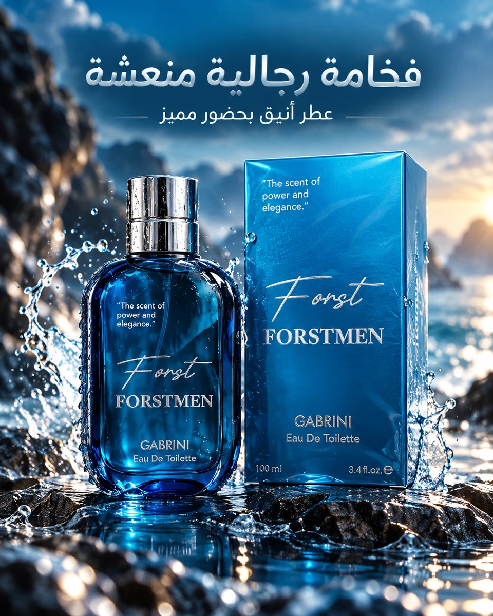 عطر رجالي فورستمن من غابريني 100 مل – حضور راقي ولمسة منعشة 🔥
