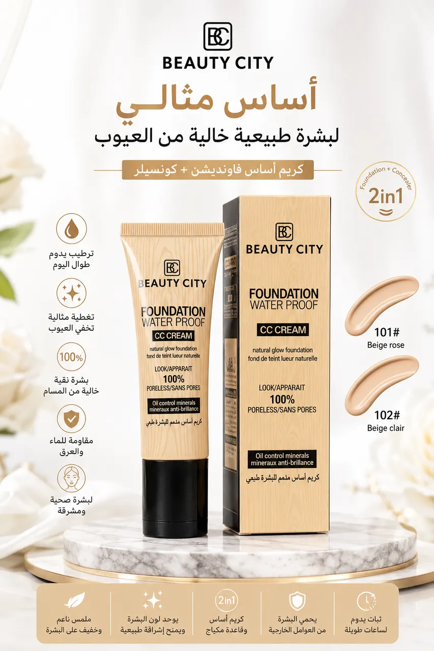 كريم أساس بيوتي سيتي