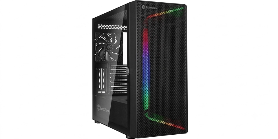 Xander Velox Flow e-ATX Medium Case, Front Mesh, Side GlassZigmatec Aqua v Air Arctic Medium CaseSilverstone Sita H1 Medium Case