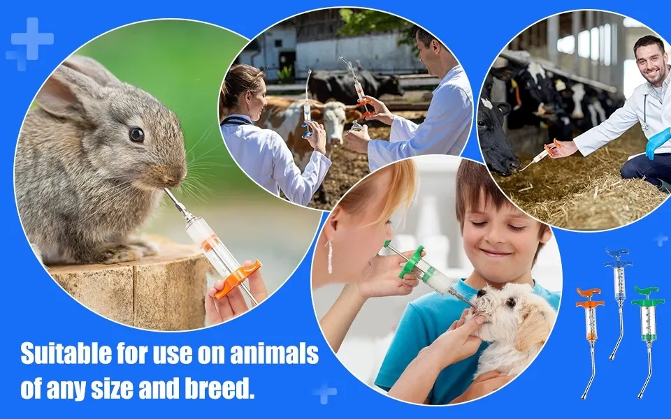 Nylon Dosing Syringe with Input Cannula