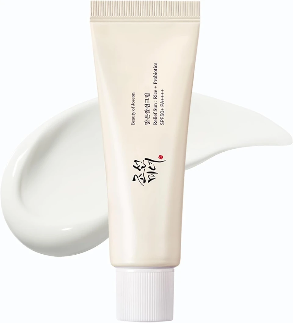 Beauty of Joseon Relief Sun Rice Probiotics SPF 50+ PA++++ Korean Sunscreen sunblock for Face Daily Sunscreen for Men Women Skincare 50ml