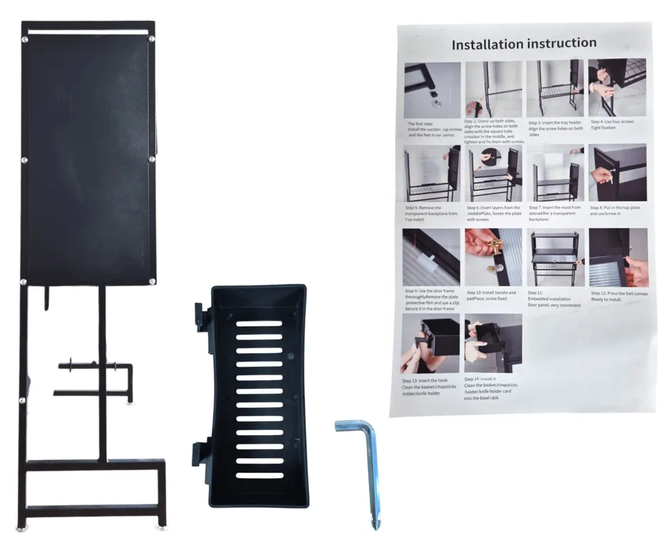 ستاند مواعين سوبر جامبو - طبقتين (65 سم)