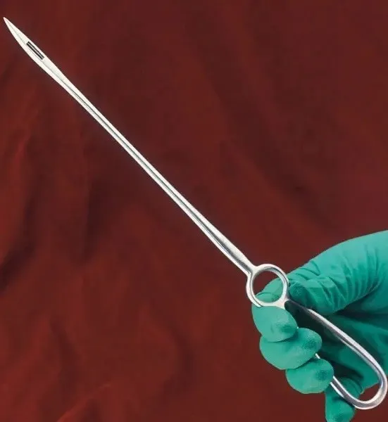 إبرة خياطة بوهنر، من الفولاذ المقاوم للصدأ، 30 سم - 