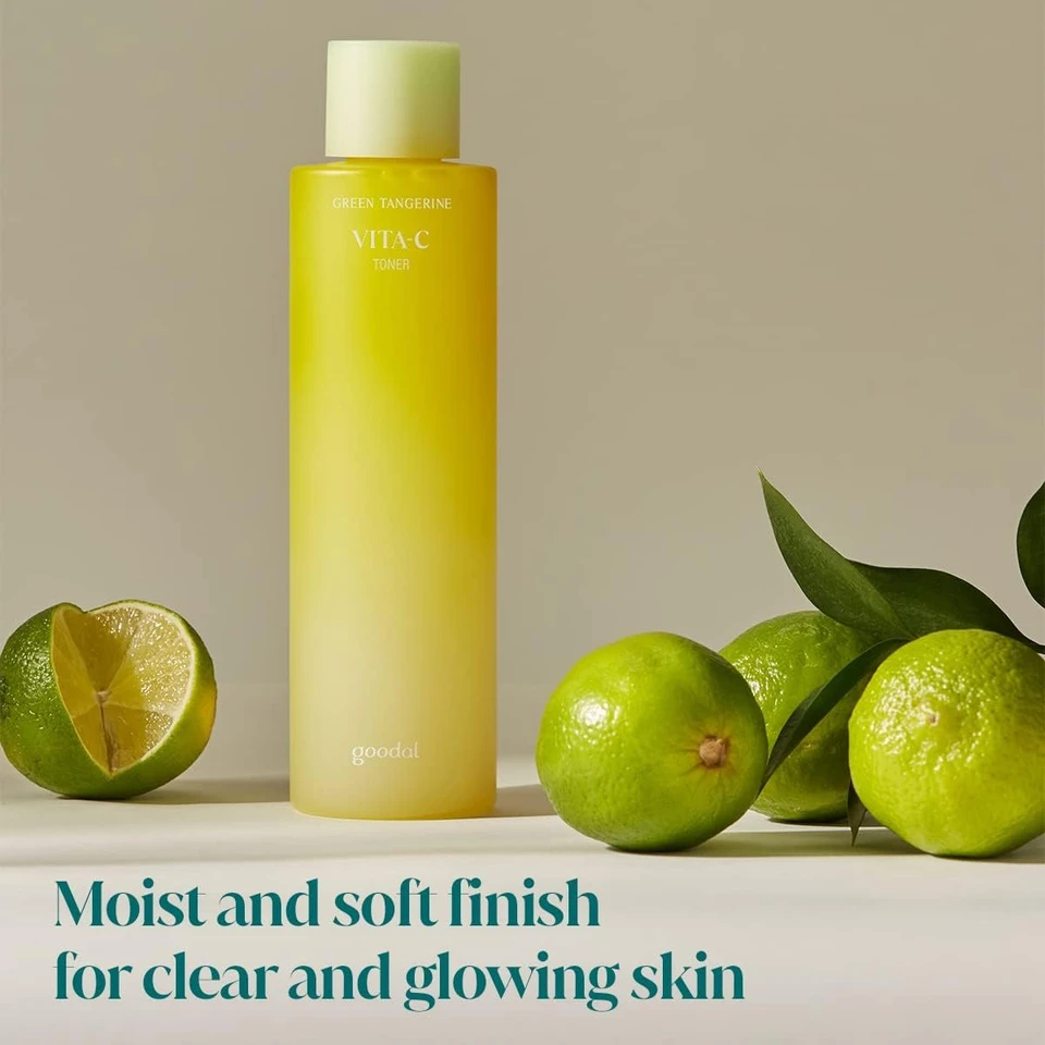 GOODAL Green Tangerine Vitamin C Dark Spot and Hyperpigmentation Toner for Sensitve Skin