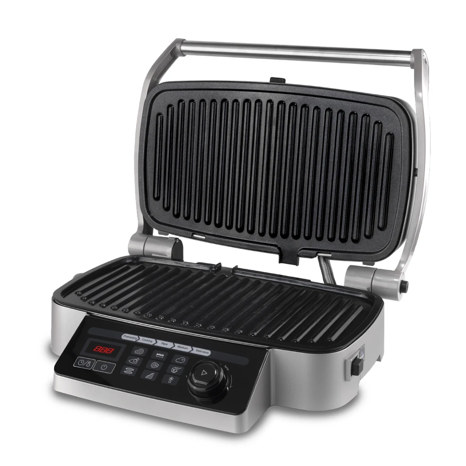 كابسة صاج وشواية كهربائية Evvoli موديل EVKA-CGR2100B